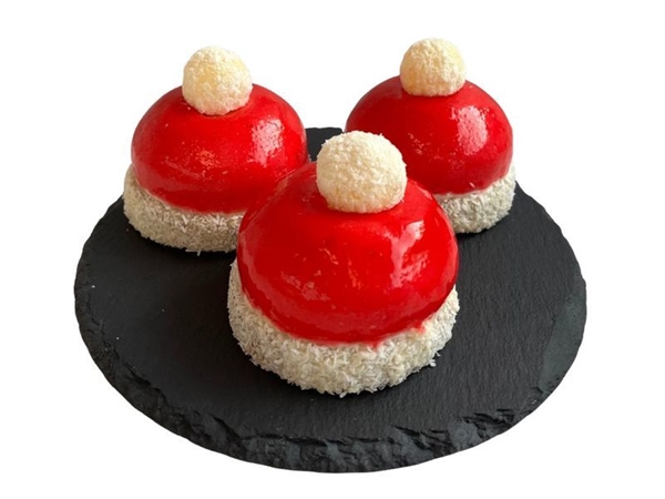 Bolgebakje kerstmuts